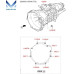 used transmission mt-5 2wd hyundai starex h-1 2007-20